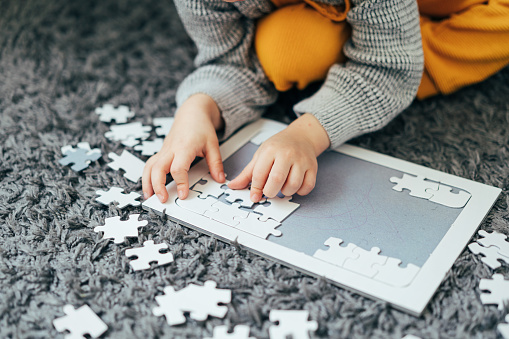 puzzle, activity, childhood, learning