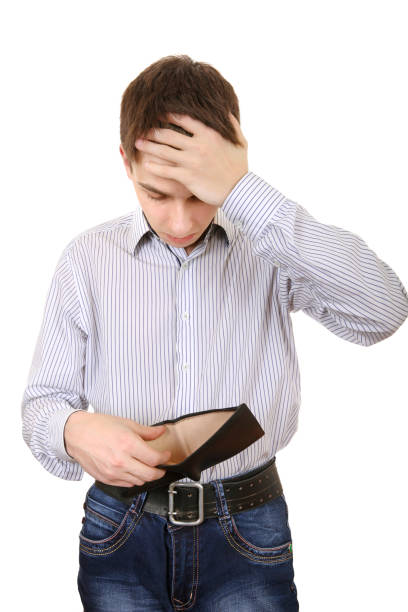 istock Teenager with Empty Wallet 1394594695