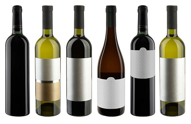 istock Set of Bottles Red and White wine 139460262