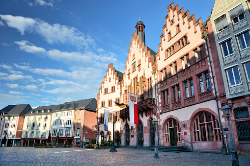 The Römer is a medieval building in the Altstadt of Frankfurt am Main has been the city hall (Rathaus) for over 600 years