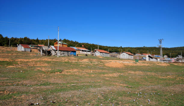 plateau de delmece - yalova / turquie - yalova photos et images de collection