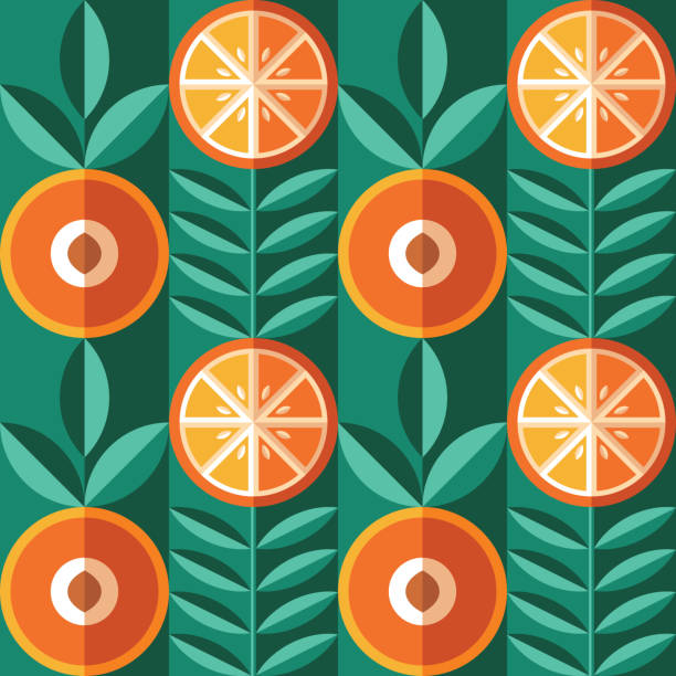 Fruits background design. Garden decorative seamless pattern. Freshness organic food symbols. Ornament mosaic concept banner. Vector illustration. Fruits background design. Garden decorative seamless pattern. Freshness organic food symbols. Ornament mosaic concept banner. Vector illustration. citric acid stock illustrations