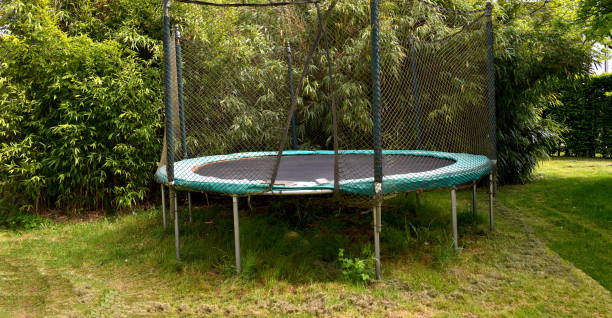 istock Trampoline all weather outdoors 1394624163