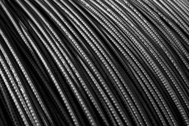 istock Steel bar for building construction 1394625488