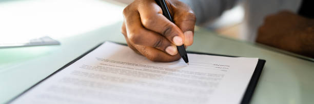 istock Legal Document Signature 1394627325