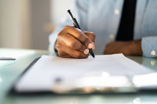 istock Legal Document Signature 1394627339