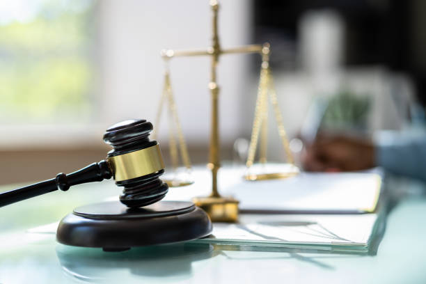 istock Judge With Gavel And Law Scale 1394627454
