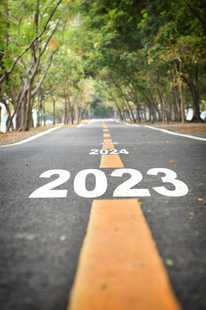 istock New year 2023 to 2025 on asphalt road surface 1394629037