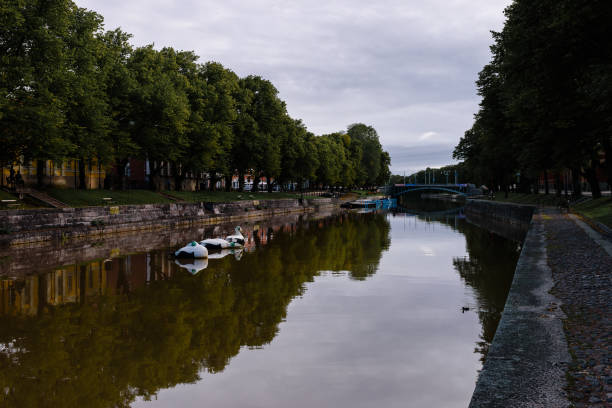 istock Daytime view from Aura River in Turku, Finland. 1394630006