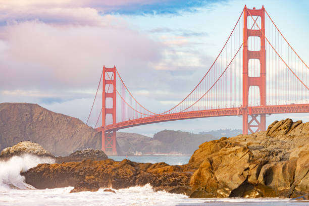 istock Golden gate bridge in San Francisco, California 1394633887