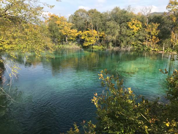 istock Croatia - Lakes plivice 1394637298