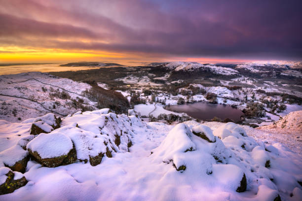 istock Dramatic Loughrigg Sunrise, Lake District, UK. 1394637471