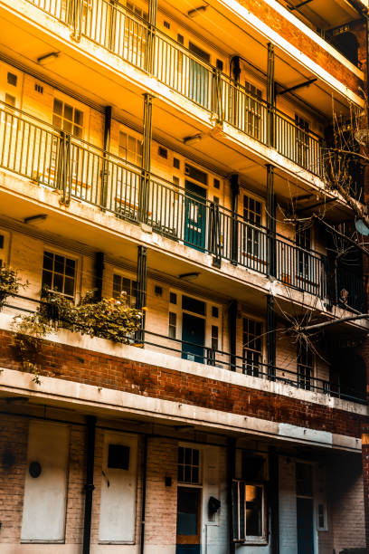 istock Old council house in London, UK 1394640577