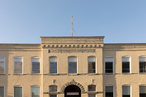 Old architectural building in New York City.