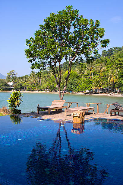istock Swimming pool by the sea 139466661