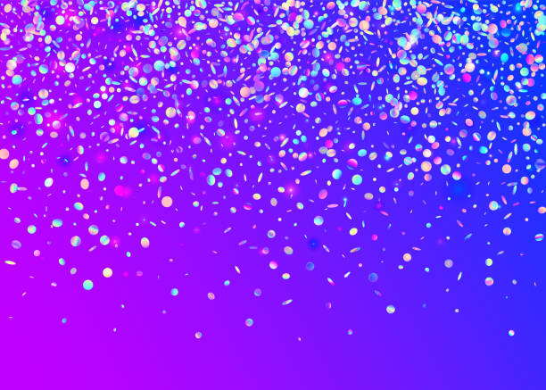 istock Cristal Texture. Blur Carnaval Sunlight. Bright Art. Fantasy Foil. Retro Element. Purple Shiny Sparkles. Kaleidoscope Effect. Iridescent Glare. Pink Cristal Texture 1394673962