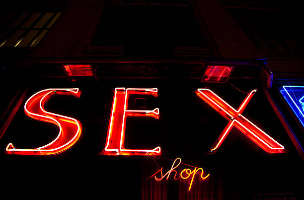 istock Sexy shop entrance 139467612