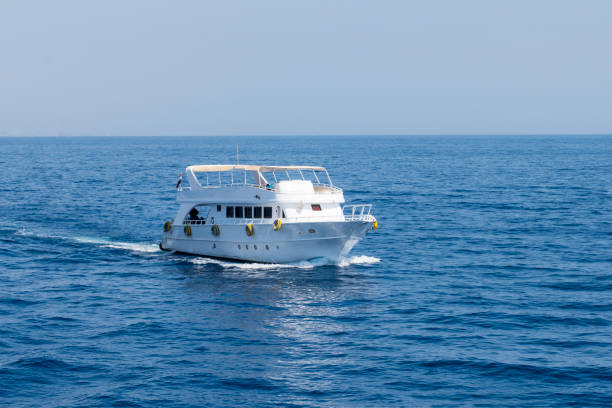 istock A luxury private motor yacht under way on tropical sea 1394711104