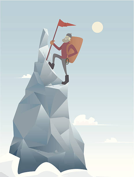 «шедевр - pinnacle success winning concepts stock illustrations