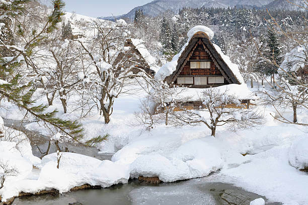The Historic Villages of Shirakawa-gō is one of Japan's UNESCO World Heritage Sites