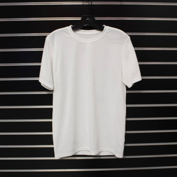 istock White Crew Neck T-Shirt 1394726377