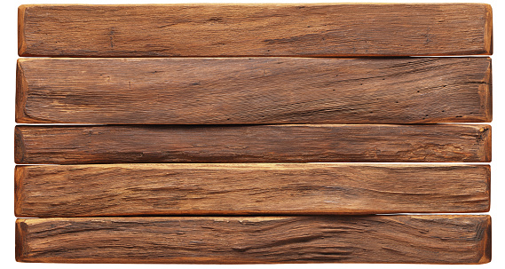 textura de madera, mesa antigua aislada sobre fondo blanco photo