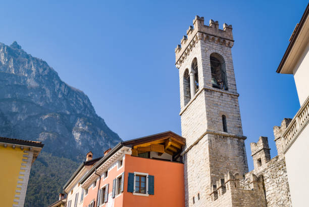 Riva del Garda, Italy, view of the San Michele (St. Micheal) gate  of the thirteenth century