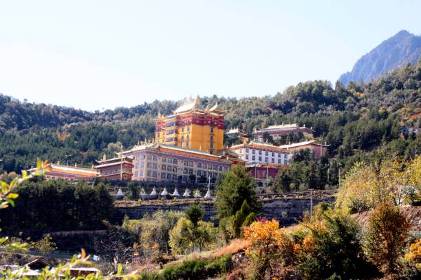 istock The famous Muli Monastery in Muli County 1394738861