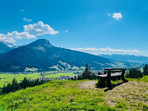 Allgäu landscape near Bad Hindelang