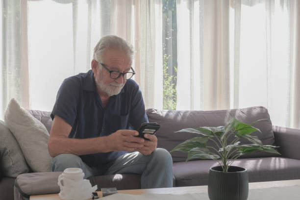 istock Senior caucasian lifestyle at home 1394749148