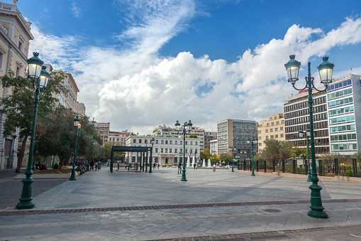 Kotzia square in Athens, Greece