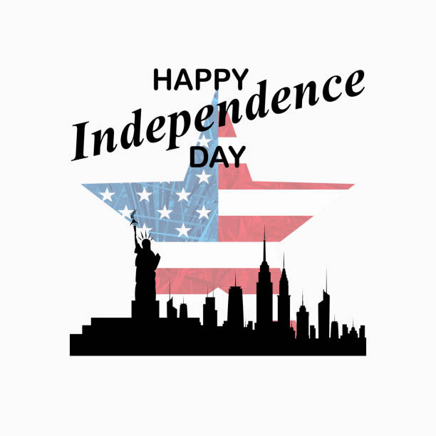 istock USA flag icon in star shape, American national symbol 1394749951