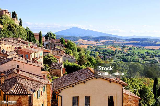 Toskanische Blick Vom Montepulciano Italien Stockfoto und mehr Bilder von Montepulciano - Montepulciano, Alt, Anhöhe
