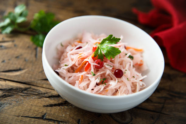 istock Sauerkraut with cranberry 1394766806