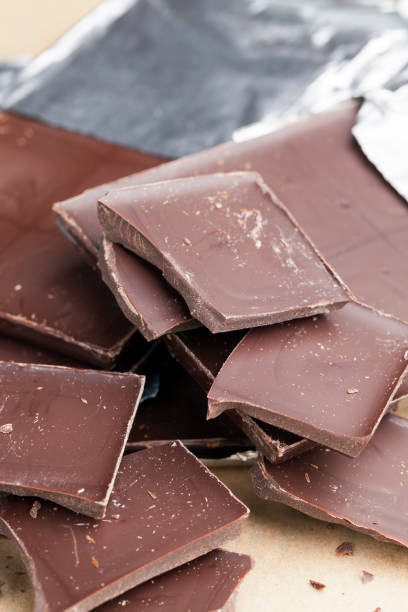 istock chocolate with cocoa and a high content of cocoa butter 1394766827