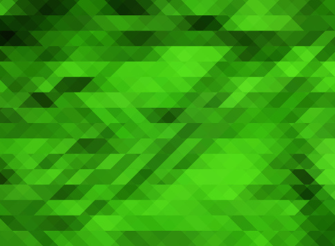 green illustration mosaic template use as background. polygonal pattern. abstract geometric background. green triangle gradient background for digital, luxury concept. creative design templates.