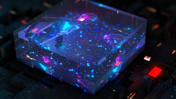 istock NFT, Non-Fungible Token, running AI, metaverse concept background 1394772218