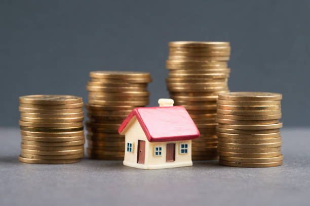 istock Coins and house 1394773051