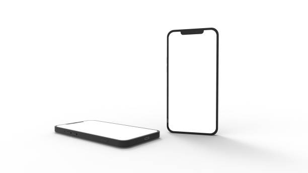 istock Mobile Phone Template Mockup. 3D illustration. 1394774618