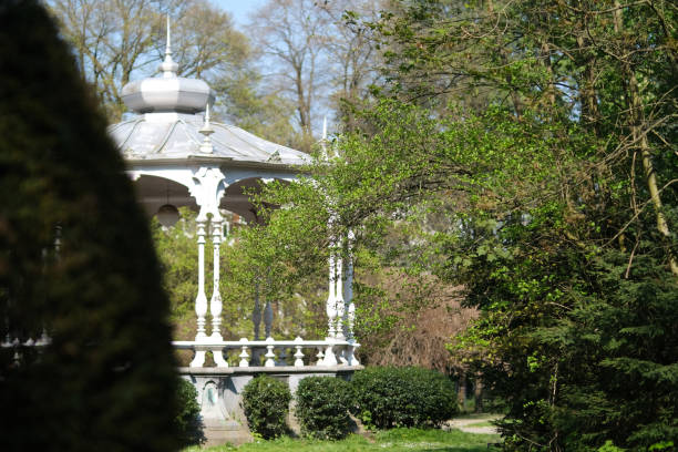 istock Harmonie kiosk in Verviers Belgium 1394780659