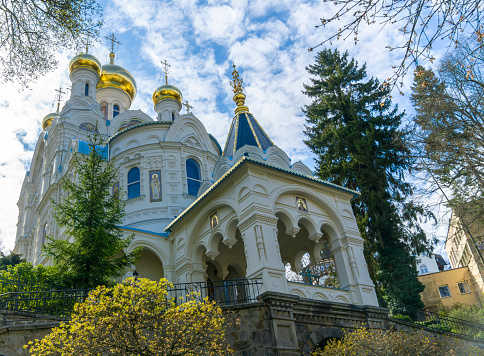 Karlovy Vary czech republic - russian orthodox Church of St. Peter and Paul