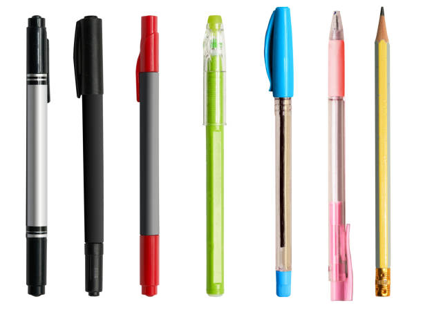 istock variety of pen isolated on white 1394789071