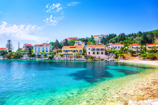 istock Fiskardo village, Kefalonia island, Greece 1394795676