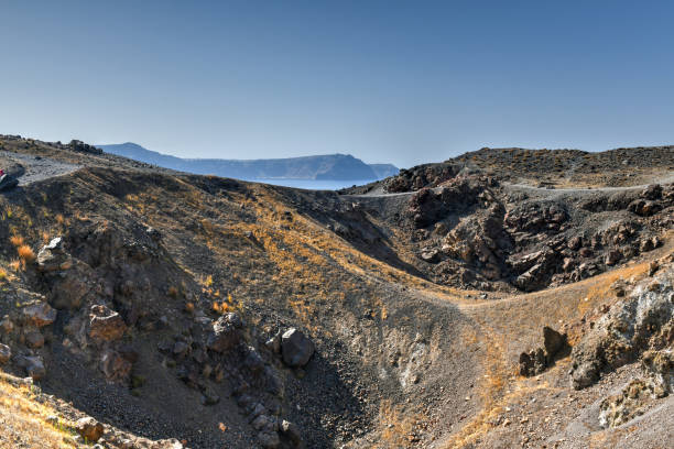 istock Nea Kameni - Santorini, Greece 1394797389
