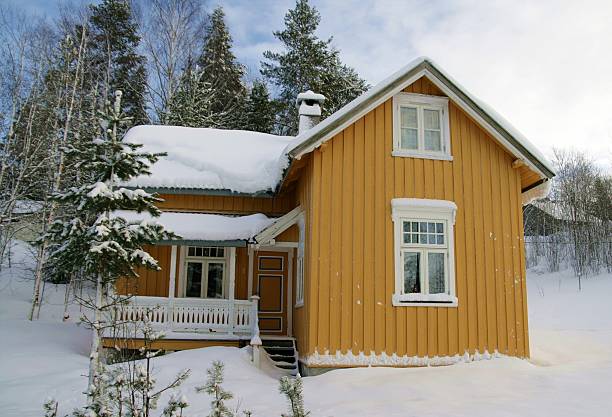 Old yellow house built in 1915