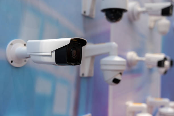 istock Samples of surveillance cameras 1394809516