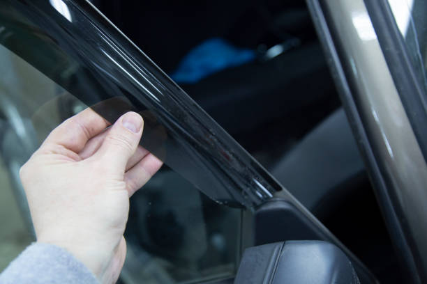 istock Deflectors for side Windows of the car. 1394811494