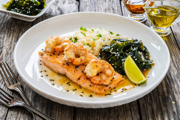 370+ Salmon With White Sauce Stock Photos, Pictures & Royalty-Free