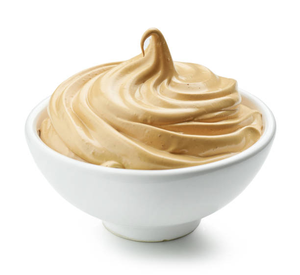istock whipped caramel and coffee mousse dessert 1394841710