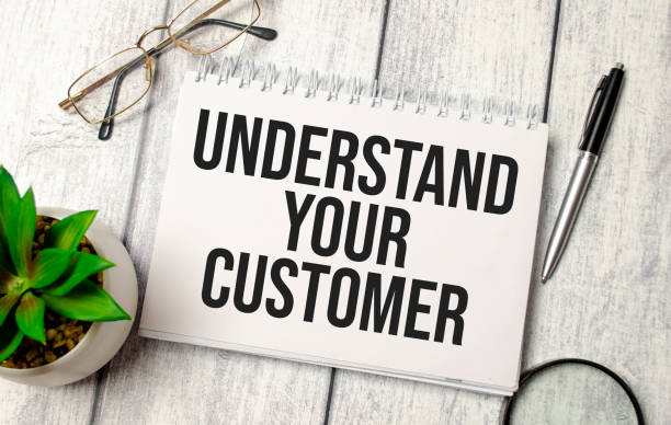 istock Notebook with text UNDERSTAND YOUR CUSTOMER sheet of white paper for notes, calculator, glasses, 1394844873